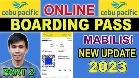 do i need to print my boarding pass cebu pacific|How to CHECK IN Online with CEBU PACIFIC (Complete Guide).